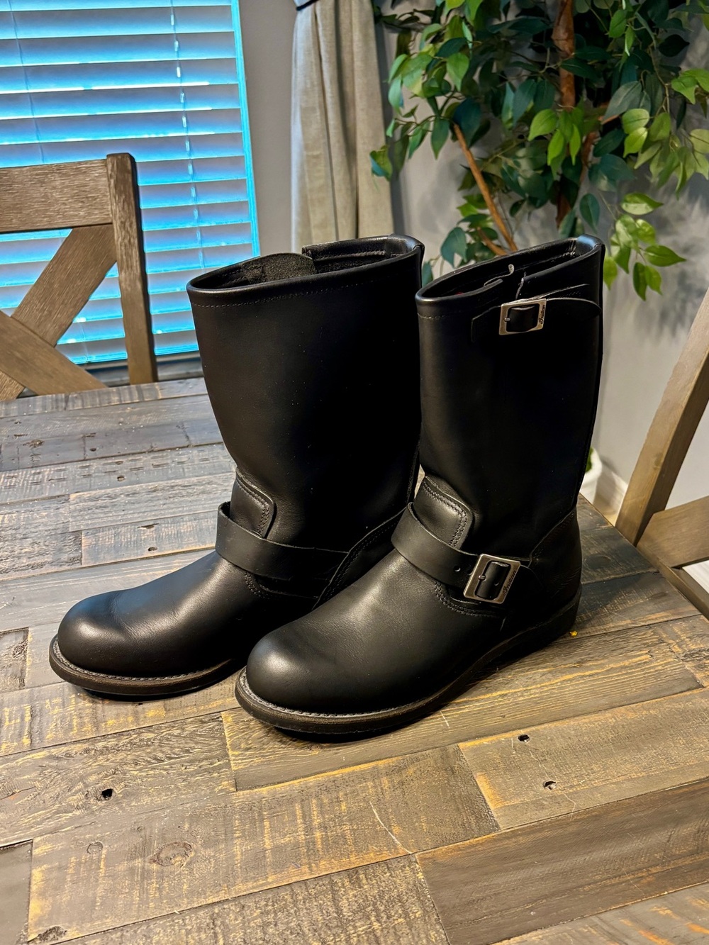 Red Wing x Indian Motorcycle 4312 Worthington Engineer Boots Size 9D USA